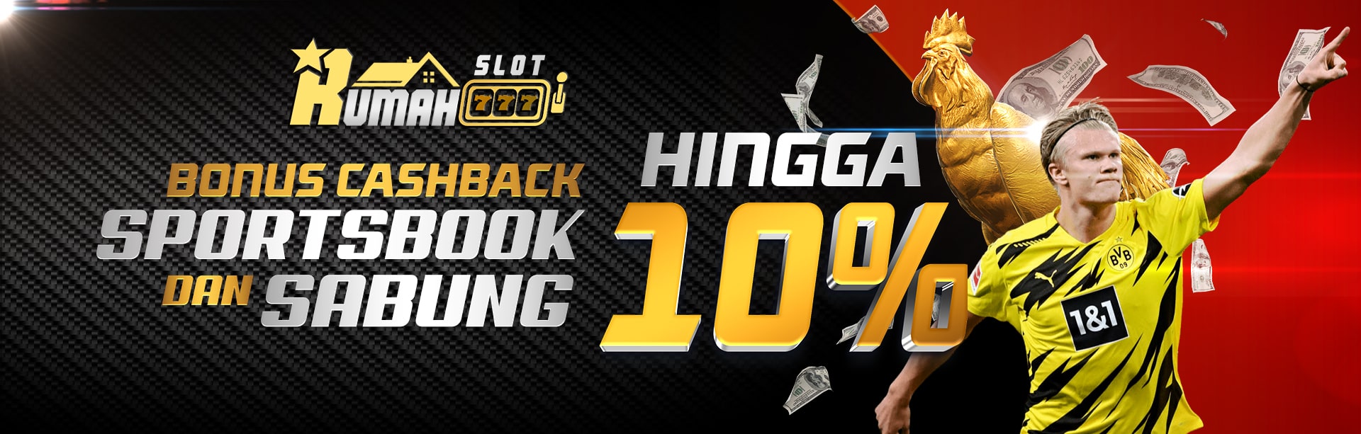 Bonus cashback  Sportsbook 10%